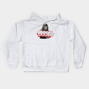 MF DOOM Mask and Logo Kids Hoodie